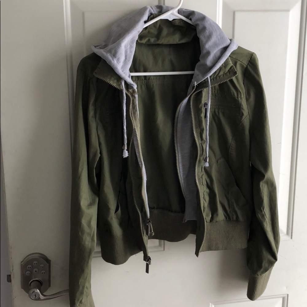 Green jacket
